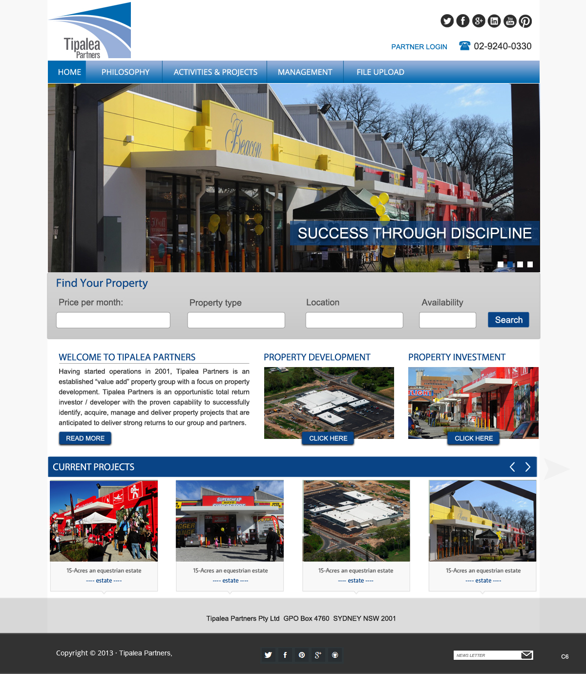 WordPress-Design von pb für Tipalea Partners | Design #3086951