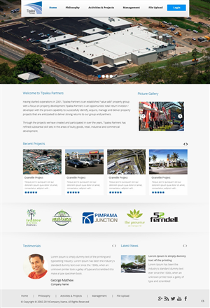WordPress-Design von pb für Tipalea Partners | Design: #3091663