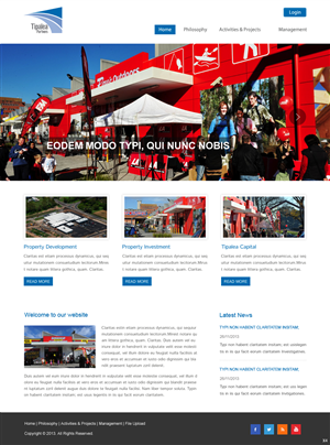 WordPress-Design von pb für Tipalea Partners | Design: #3091669