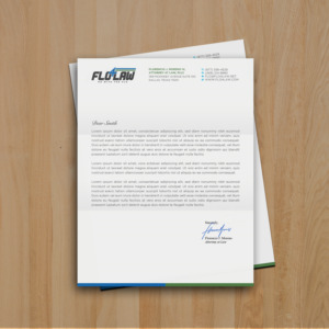 Letterhead Design by mamun313 for Florencio J Moreno IV | Design: #27046777