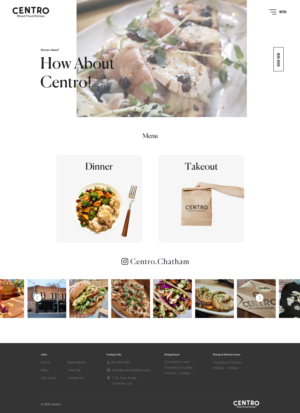 Diseño Web por SAC-D para Centro Wood Fired Kitchen | Diseño: #27057879