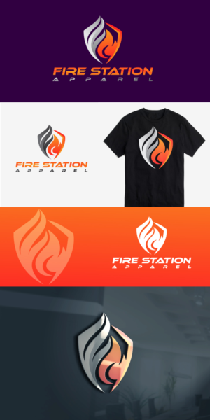 Fire Station Apparel | Logo Design by Classy Custom