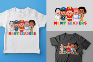 T-Shirt-Design von Hellokuro für The Next Leaders | Design: #27080071