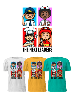 The Next Leaders (Kids Are The next Leaders) | Design de T-shirt par D'Mono