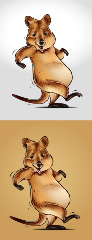 Animal mascot of quokka | Design de Mascotte par Suprakash 3