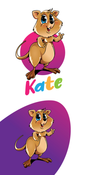 Animal mascot of quokka | Design de Mascotte par ally designs