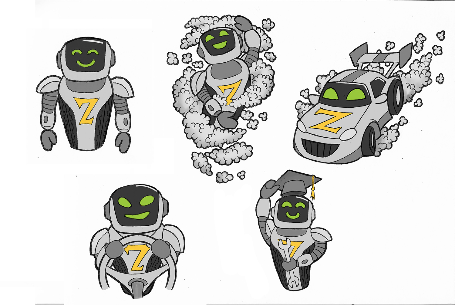 Character Design by JoshuaKahle for CORE3 | Design #27090069