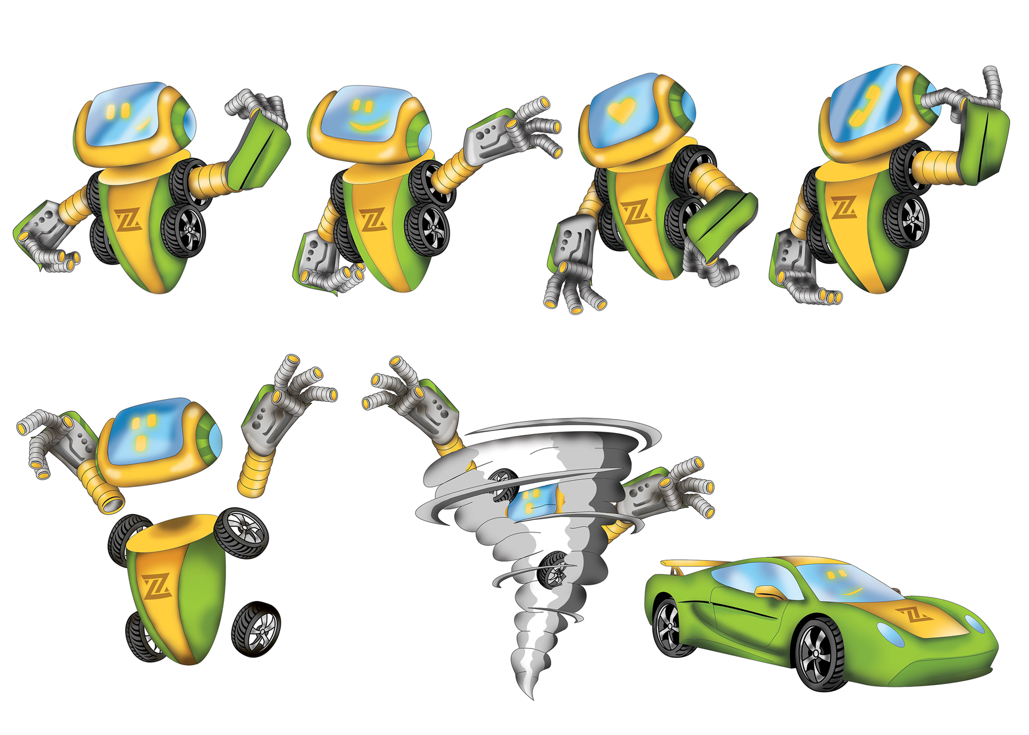 Character Design by Phoenix Art for CORE3 | Design #27094781