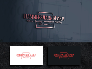 Diseño de Logo por ArtSamurai para HAMMERSMARK MASKIN | Diseño: #27058236