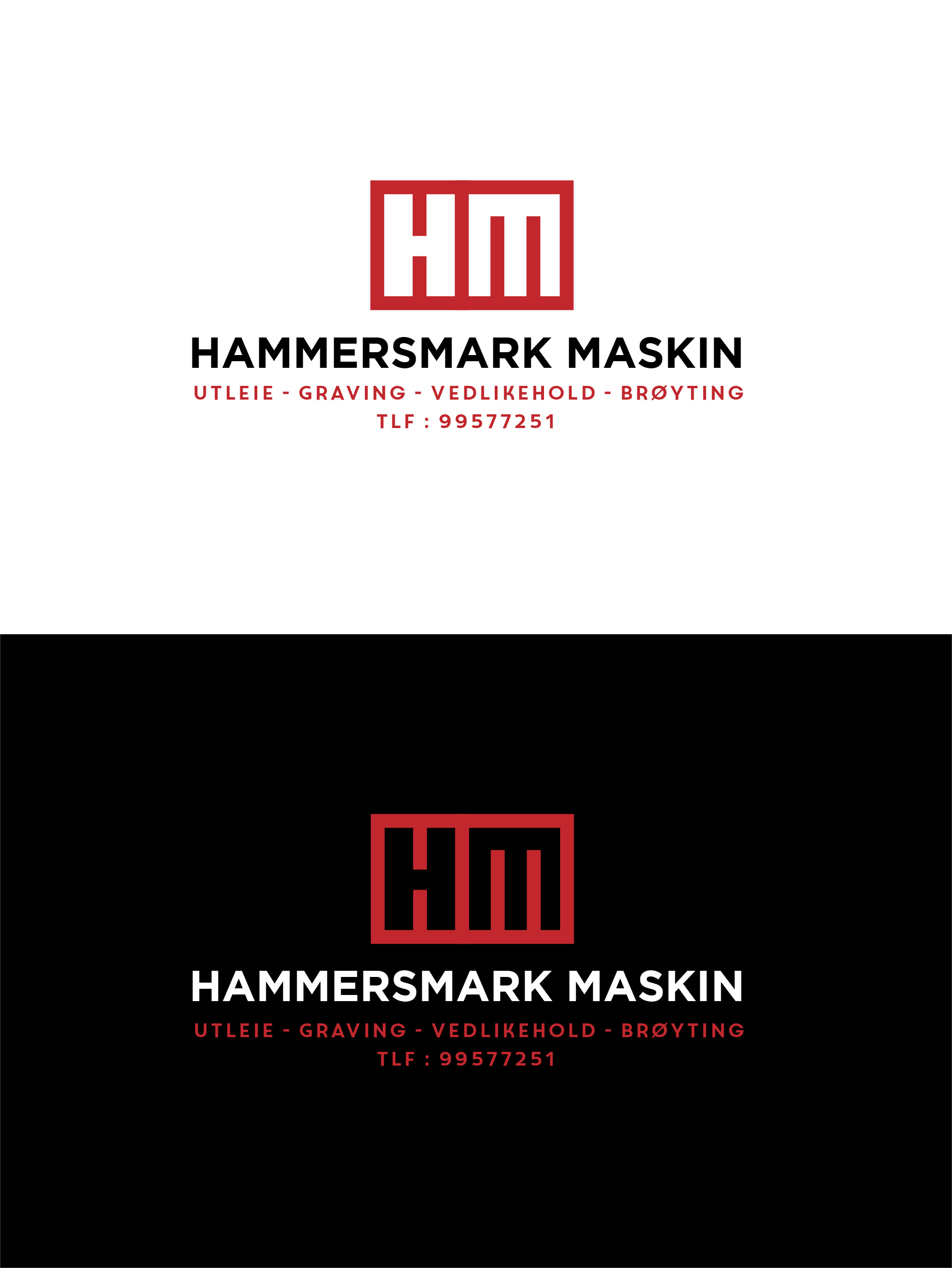 Logo Design by Birdcage for HAMMERSMARK MASKIN | Design #27067508