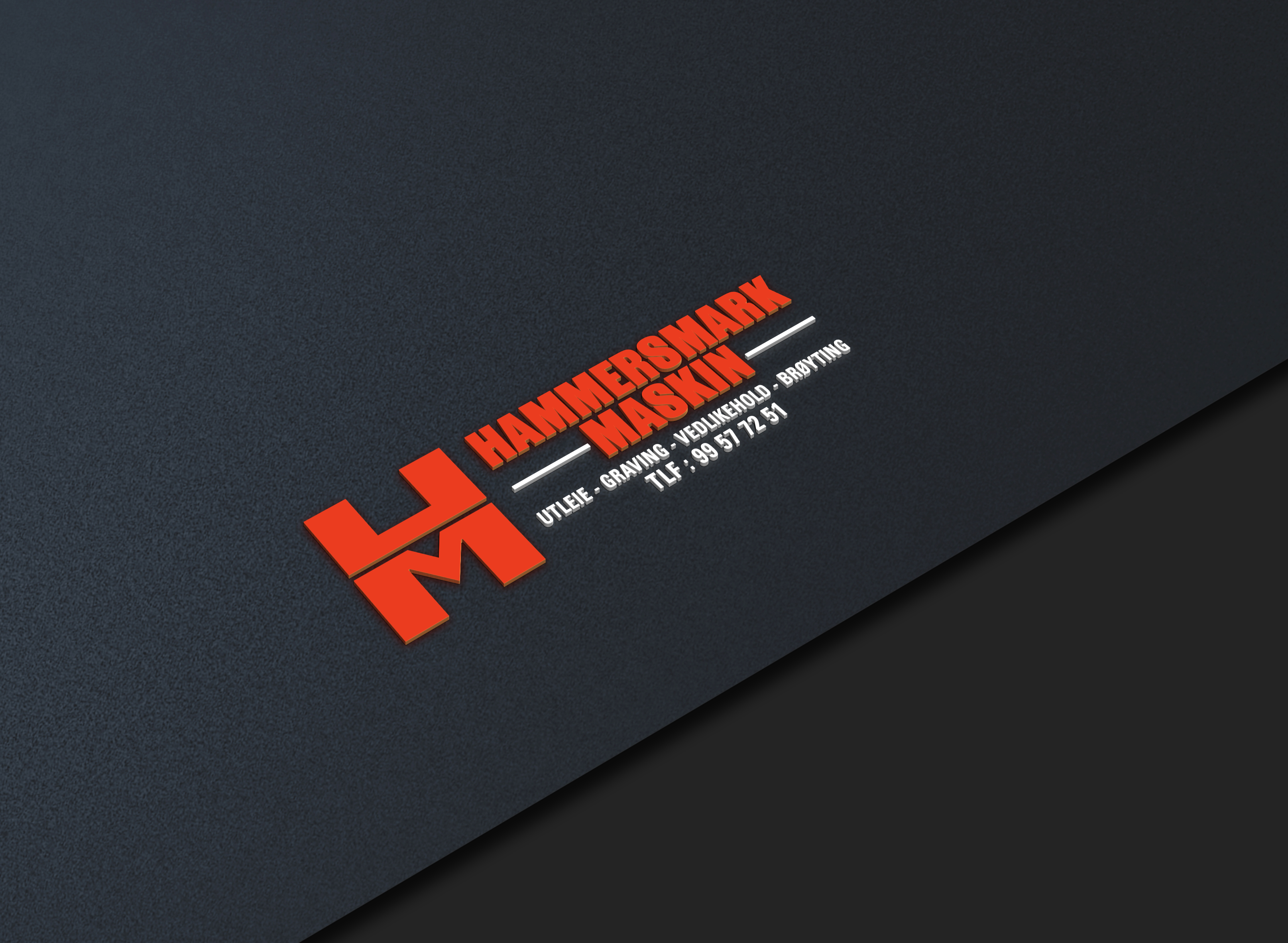 Diseño de Logo por creative.visuals para HAMMERSMARK MASKIN | Diseño: #27094481