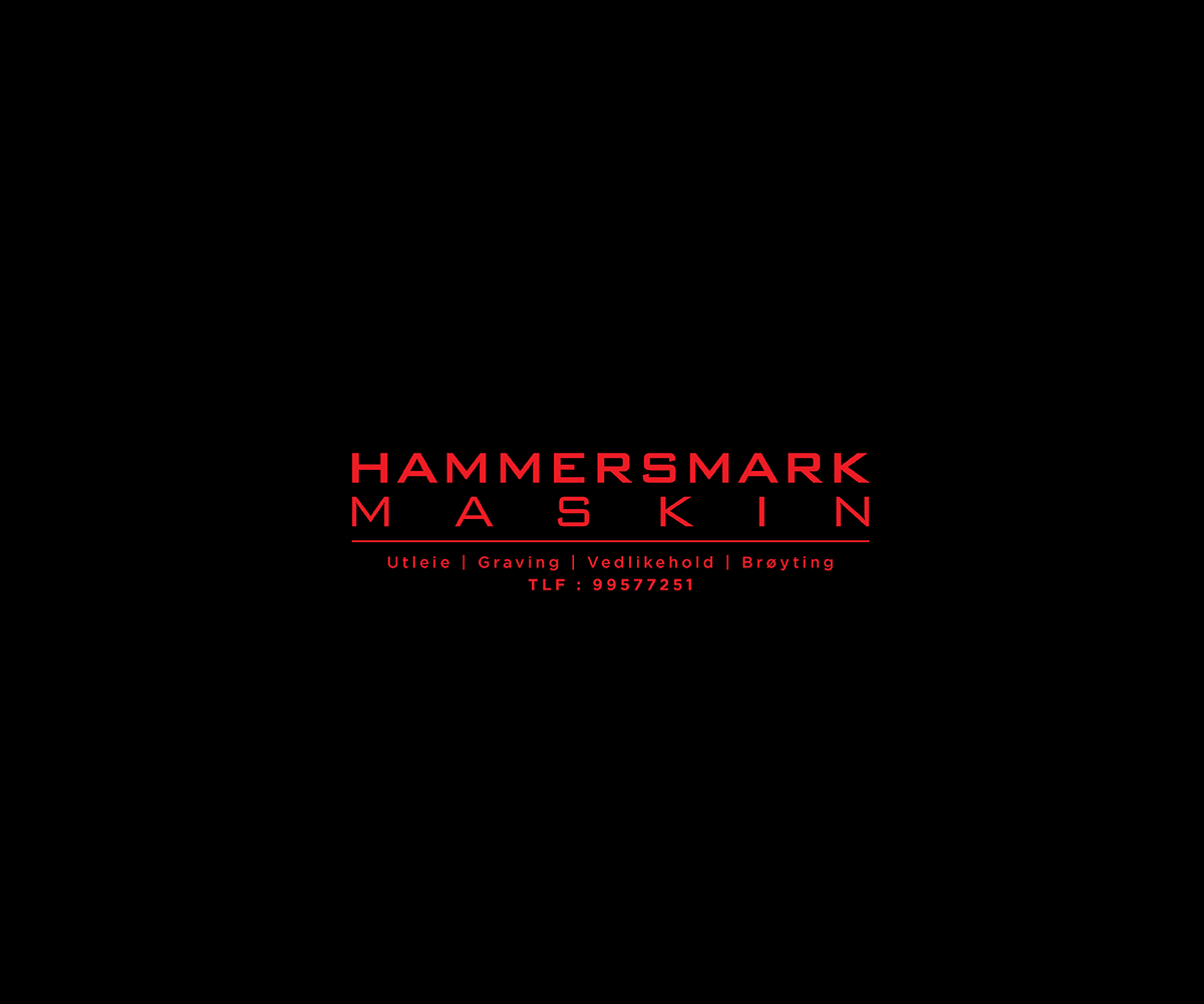 Diseño de Logo por saulogchito para HAMMERSMARK MASKIN | Diseño #27071534