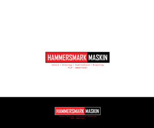 Logo Design by saulogchito for HAMMERSMARK MASKIN | Design: #27071625