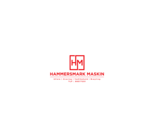 Logo Design by saulogchito for HAMMERSMARK MASKIN | Design: #27073986