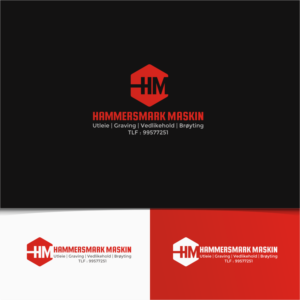 Logo Design by CKS d e s i g n for HAMMERSMARK MASKIN | Design: #27080401