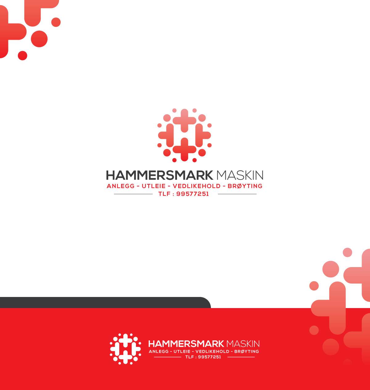 Logo Design by ecorokerz for HAMMERSMARK MASKIN | Design #27055503