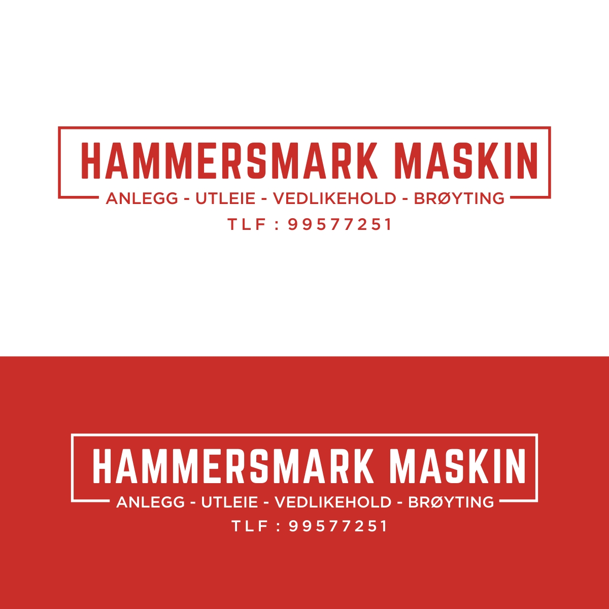 Logo Design by N83touchthesky for HAMMERSMARK MASKIN | Design #27053986
