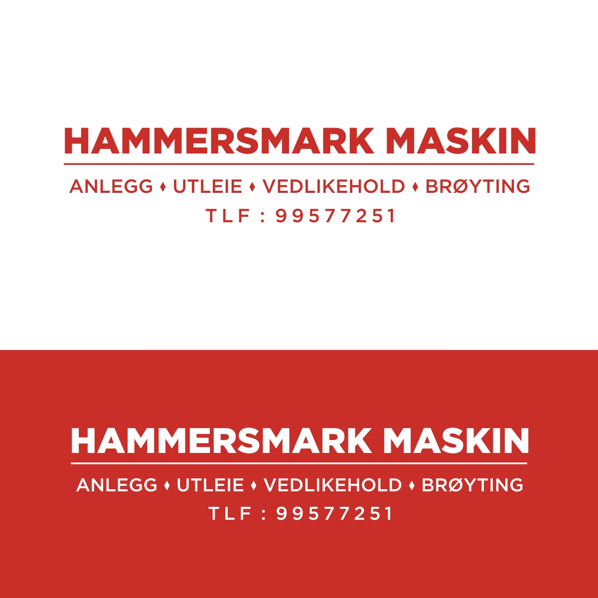Logo Design by N83touchthesky for HAMMERSMARK MASKIN | Design #27053987