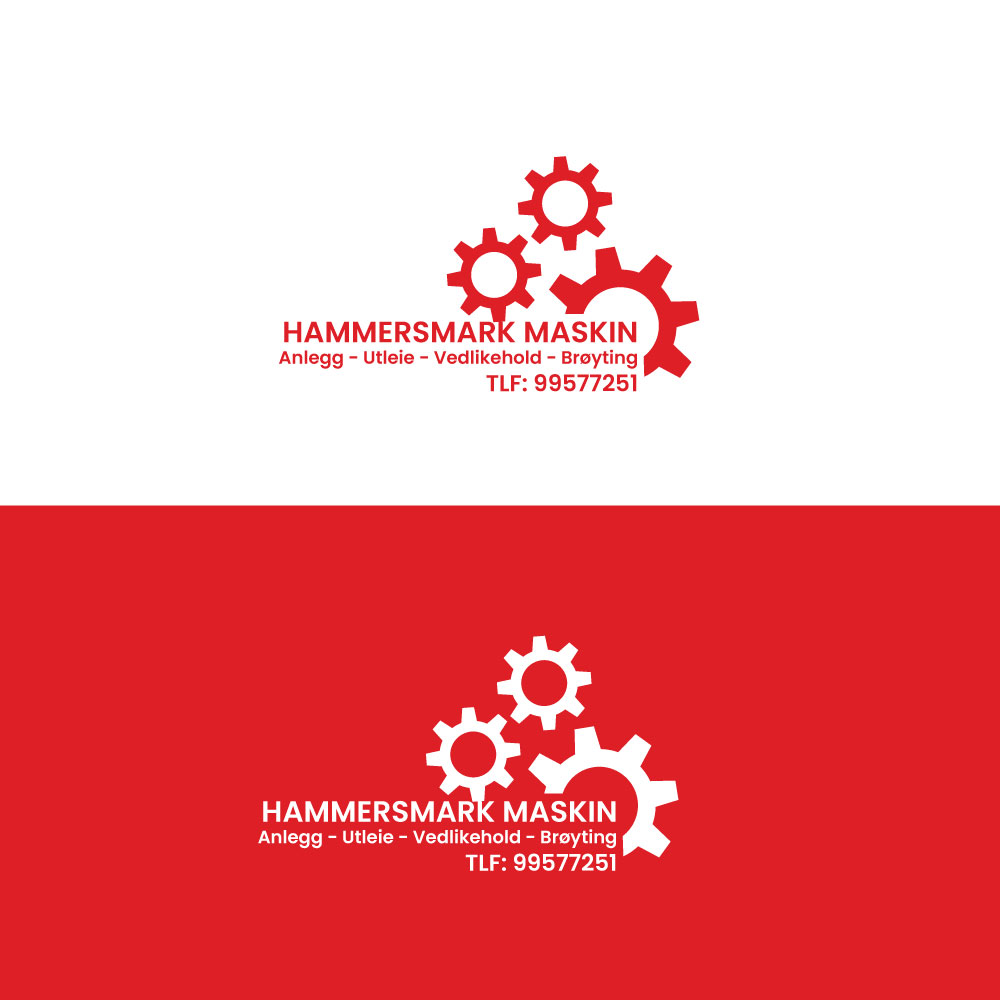 Logo Design by nzdesigners for HAMMERSMARK MASKIN | Design #27064567