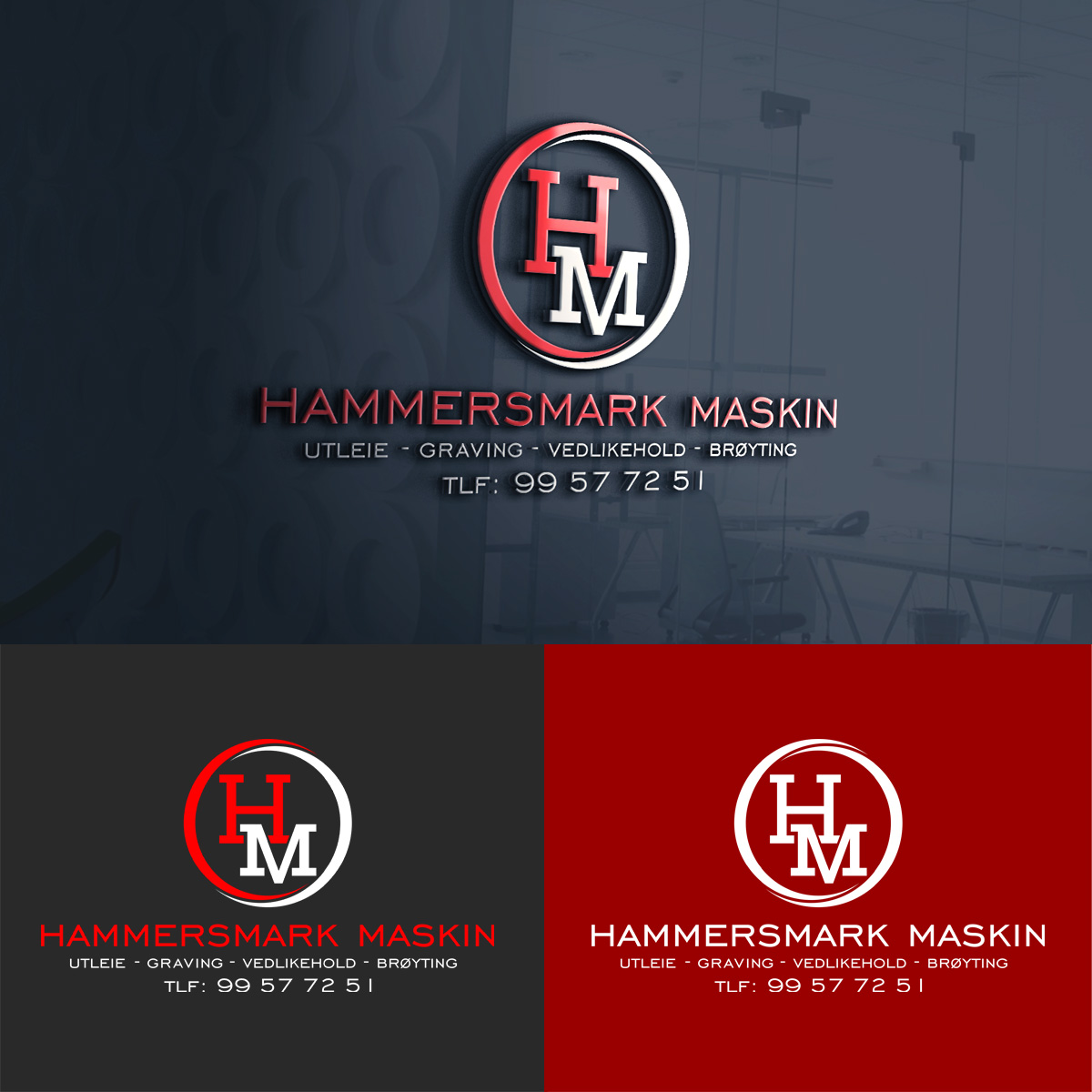 Logo Design by FDesignIndonesia for HAMMERSMARK MASKIN | Design #27063025