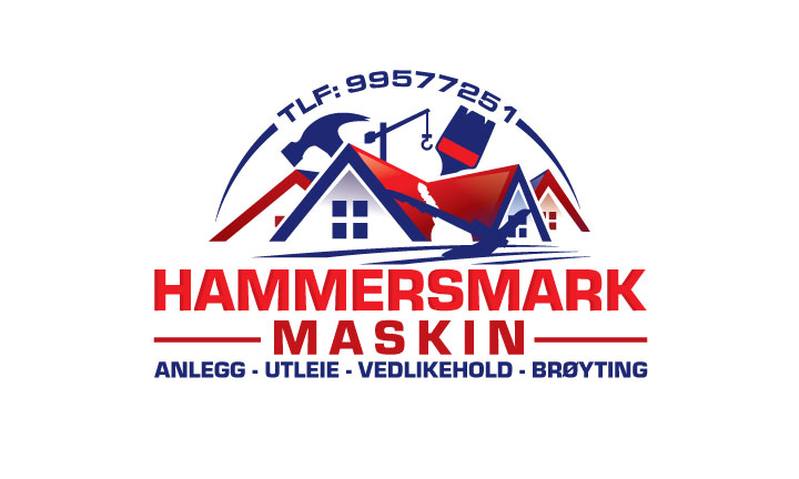 Logo Design by logoQ for HAMMERSMARK MASKIN | Design #27056749