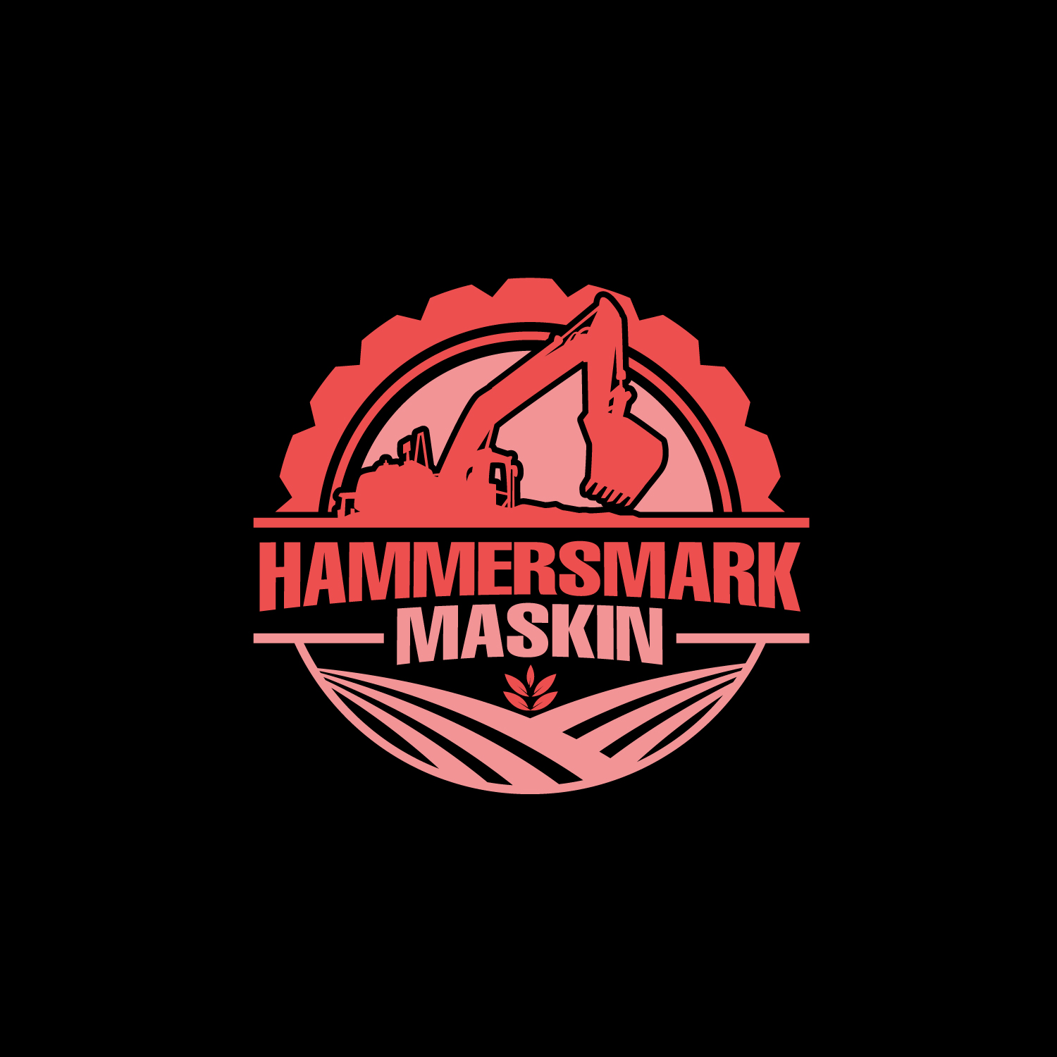 Logo Design by geni for HAMMERSMARK MASKIN | Design #27075989