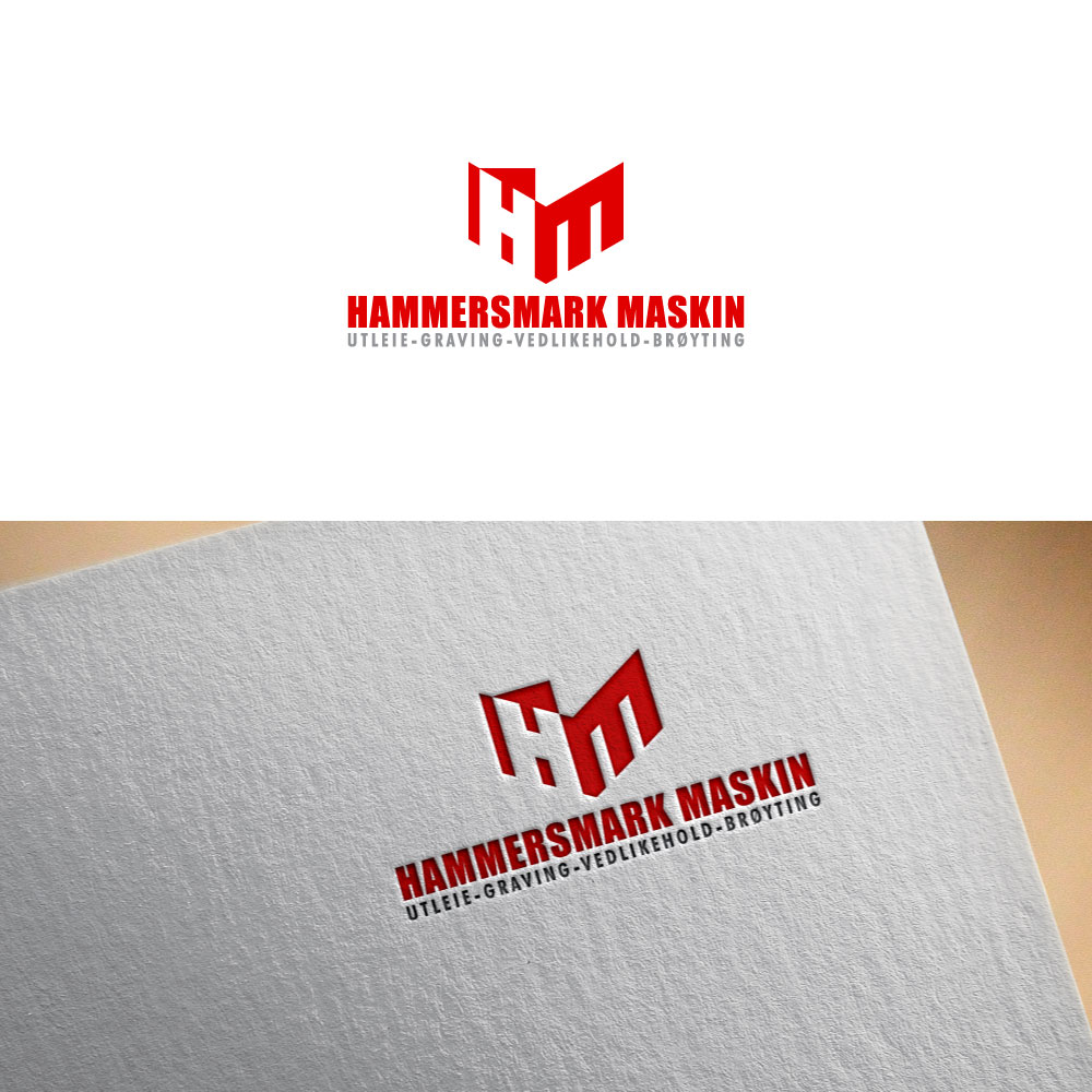 Logo Design by Trident for HAMMERSMARK MASKIN | Design #27076246