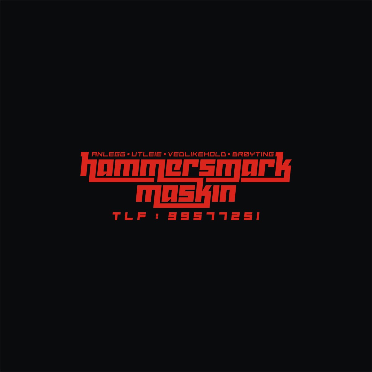 Logo-Design von Ashani Bhattacharya für HAMMERSMARK MASKIN | Design #27053159