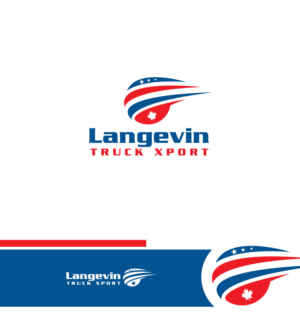 Langevin Truck Xport | Logo-Design von ecorokerz