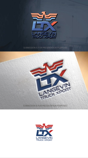 Langevin Truck Xport | Logo-Design von graphicevolution