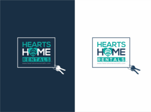Hearts Home Rentals, LLC | Logo Design by nikkiblue