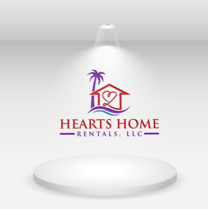 Hearts Home Rentals, LLC | Logo Design by JUEL RANA 525340