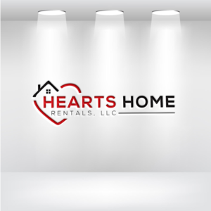 Hearts Home Rentals, LLC | Logo Design by MagicMan 3