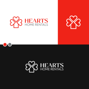 Hearts Home Rentals, LLC | Logo Design by Xler8brain