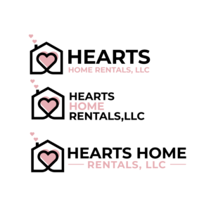 Hearts Home Rentals, LLC | Logo Design by sherman