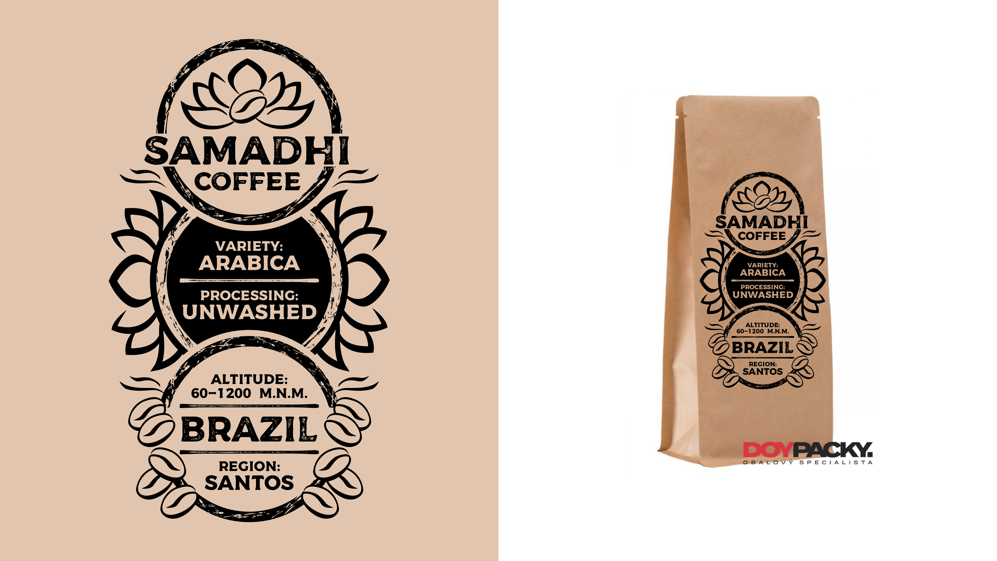 Label Design by Toblindfoldher Graphic Design for Evento Coffee s.r.o. | Design #27053794