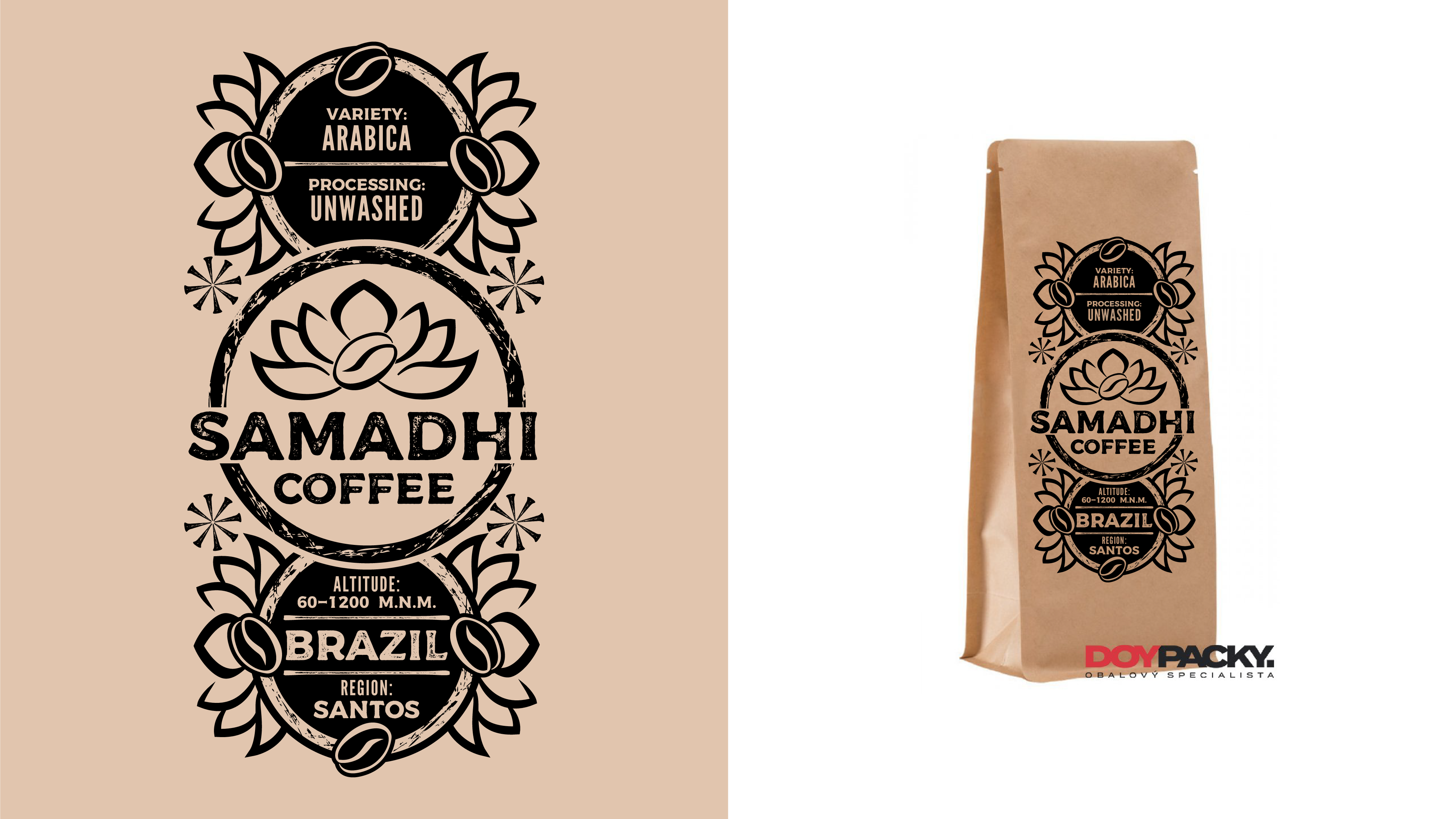 Label Design by Mica Cabildo for Evento Coffee s.r.o. | Design: #27053806