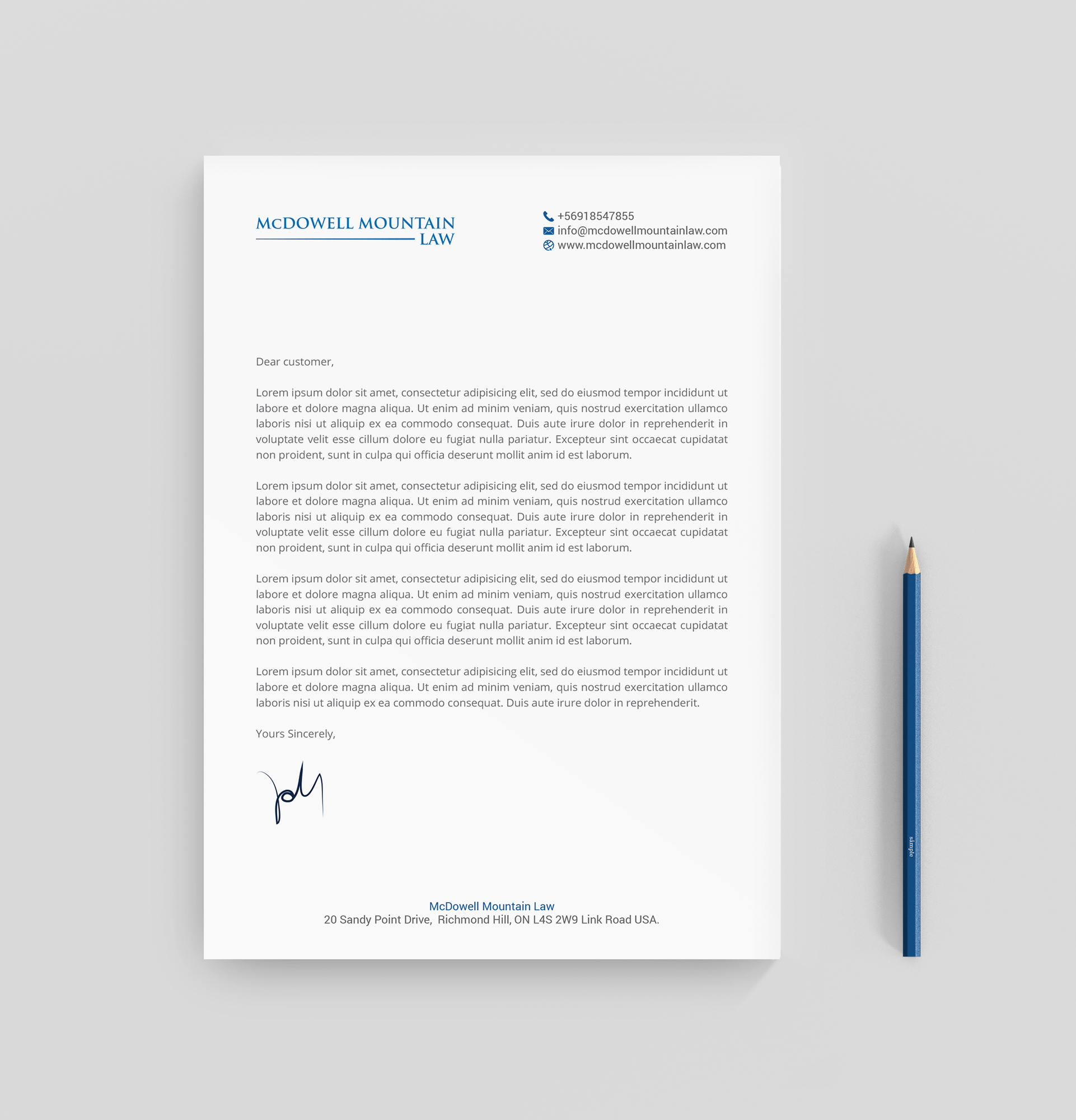 Stationery Design by R.design for this project | Design #27055930