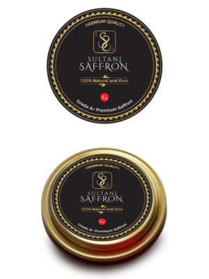 Label Design for Saffron Company | Diseño Gráfico por raymark