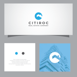 "Citiroc" or "Citiroc Real Estate Company" | Logo Design by TerryBogard