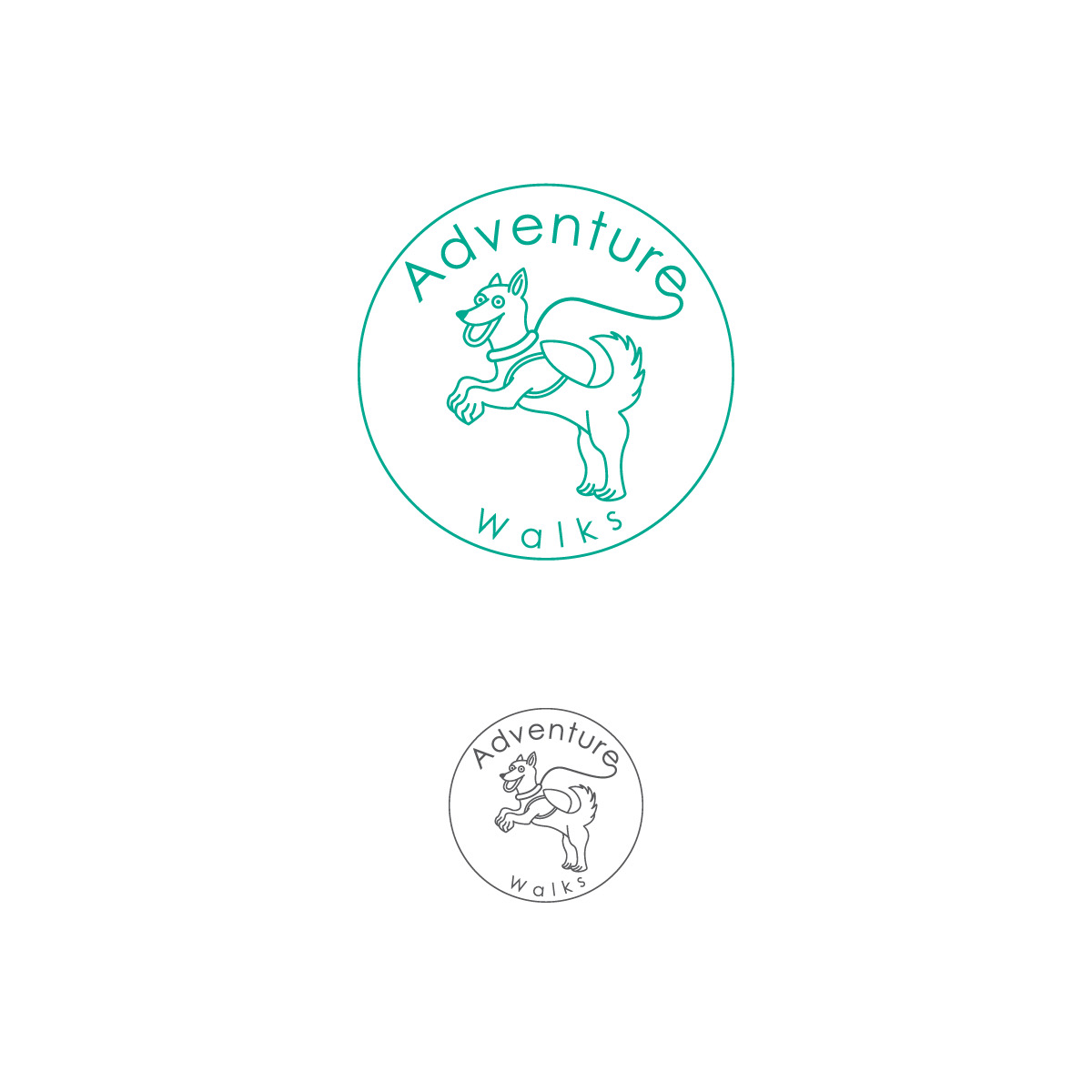 Logo Design by Graphic Bricks for Adventure Walks, LLC | Design #27056067