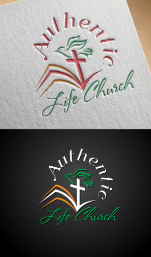 Authentic Life Church | Logo Design by blue eye
