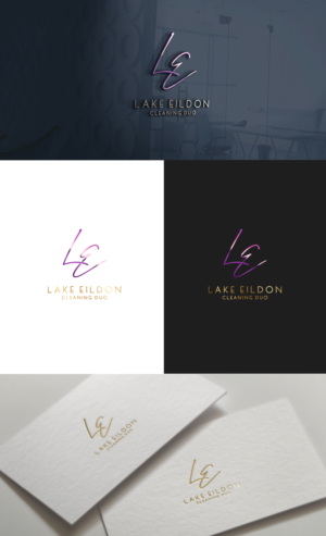 Lake Eildon Cleaning Duo | Logo Design by GLDesigns