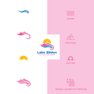 Lake Eildon Cleaning Duo | Logo Design by HeshanKavinda