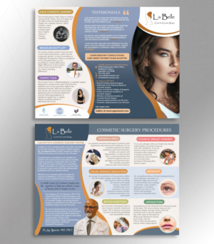 Cosmetic Surgery Practice Advertising brochures | Broschüren-Design von DA.