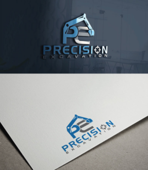 Precision Excavation | Logo-Design von MagicMan 3