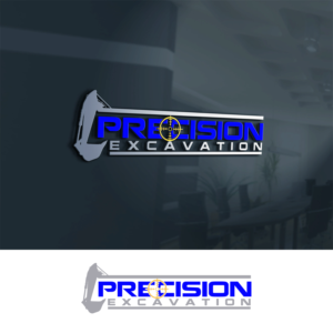 Precision Excavation | Logo Design by UMBRA Designs