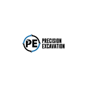 Precision Excavation | Logo-Design von 1975oliverocampo