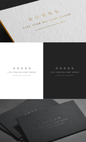 FIVE STAR DELIVERY GROUP  On Demand Delivery & Concierge Services | Design de Logo par GLDesigns