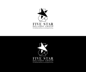 Logo Design by cheez_O for Five Star Delivery Group | Design: #27055875